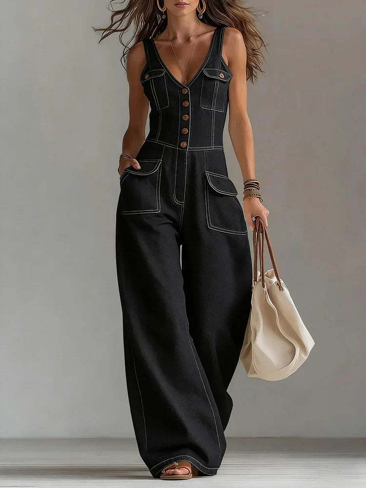 Sophie™ | Mono holgado de denim