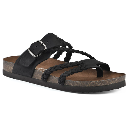 Sandalias de corcho trenzado