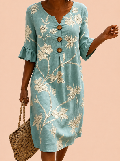 Vestido informal de mujer con estampado Floral