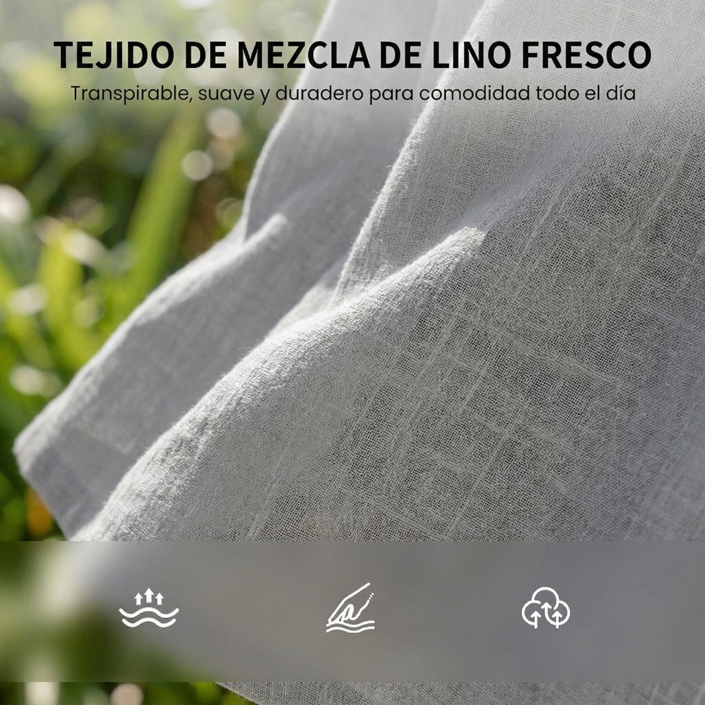 Conjunto Lino Premium Verano con Capucha | Cómodo y Elegante