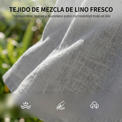 Conjunto Lino Premium Verano con Capucha | Cómodo y Elegante