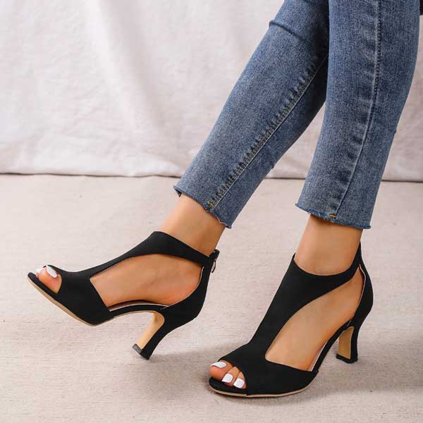 Sandalias ortopédicas con tacón - Volmena™