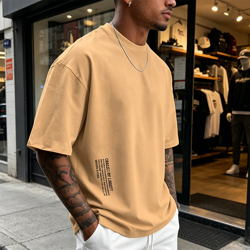 Camiseta urbana oversize